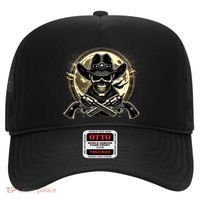 Outlaw Justice Cowboy Skull Guns For Western Lovers Hat thumb 0