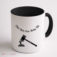 Only Judy Can Judge Me Coffee Mug thumb 1