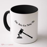 Only Judy Can Judge Me Coffee Mug thumb 0