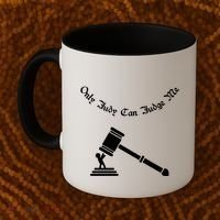 Only Judy Can Judge Me Coffee Mug thumb 2