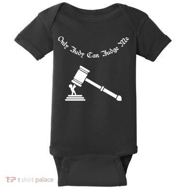 Only Judy Can Judge Me Baby Bodysuit