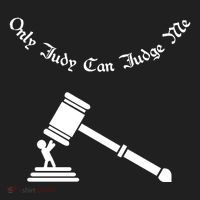 Only Judy Can Judge Me Golf Towel thumb 3