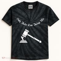 Only Judy Can Judge Me Kids Tie-Dye T-Shirt thumb 0