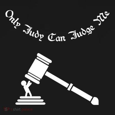 Only Judy Can Judge Me Kids Tie-Dye T-Shirt