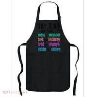 Only Jesus Can Turn A Mess To A Message Test Into Testimony Apron thumb 0