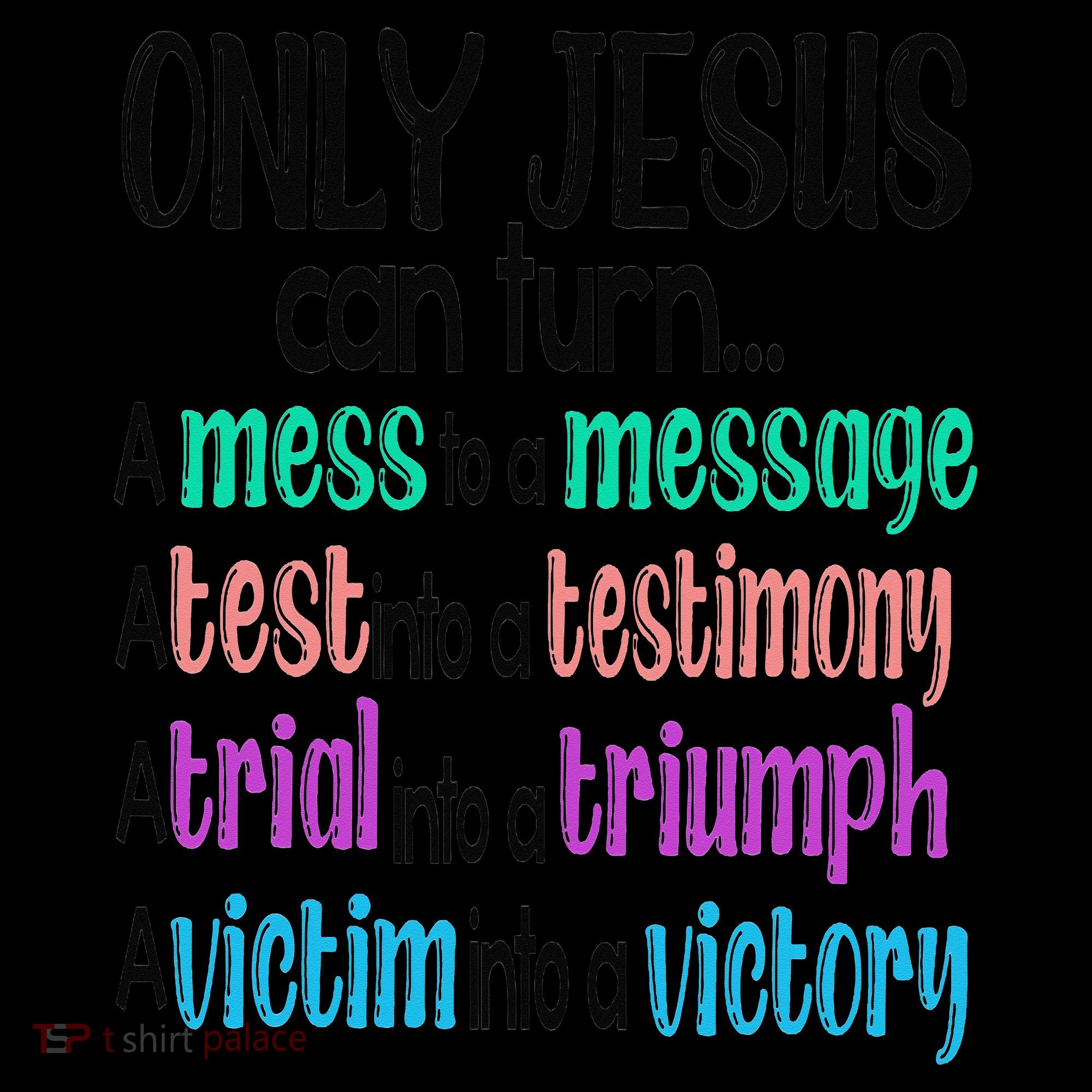 Only Jesus Can Turn A Mess To A Message Test Into Testimony Bucket Hat