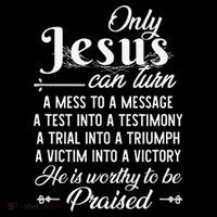 Only Jesus Can Turn Mess To Message Victim To Victory Best Coffee Mug thumb 5