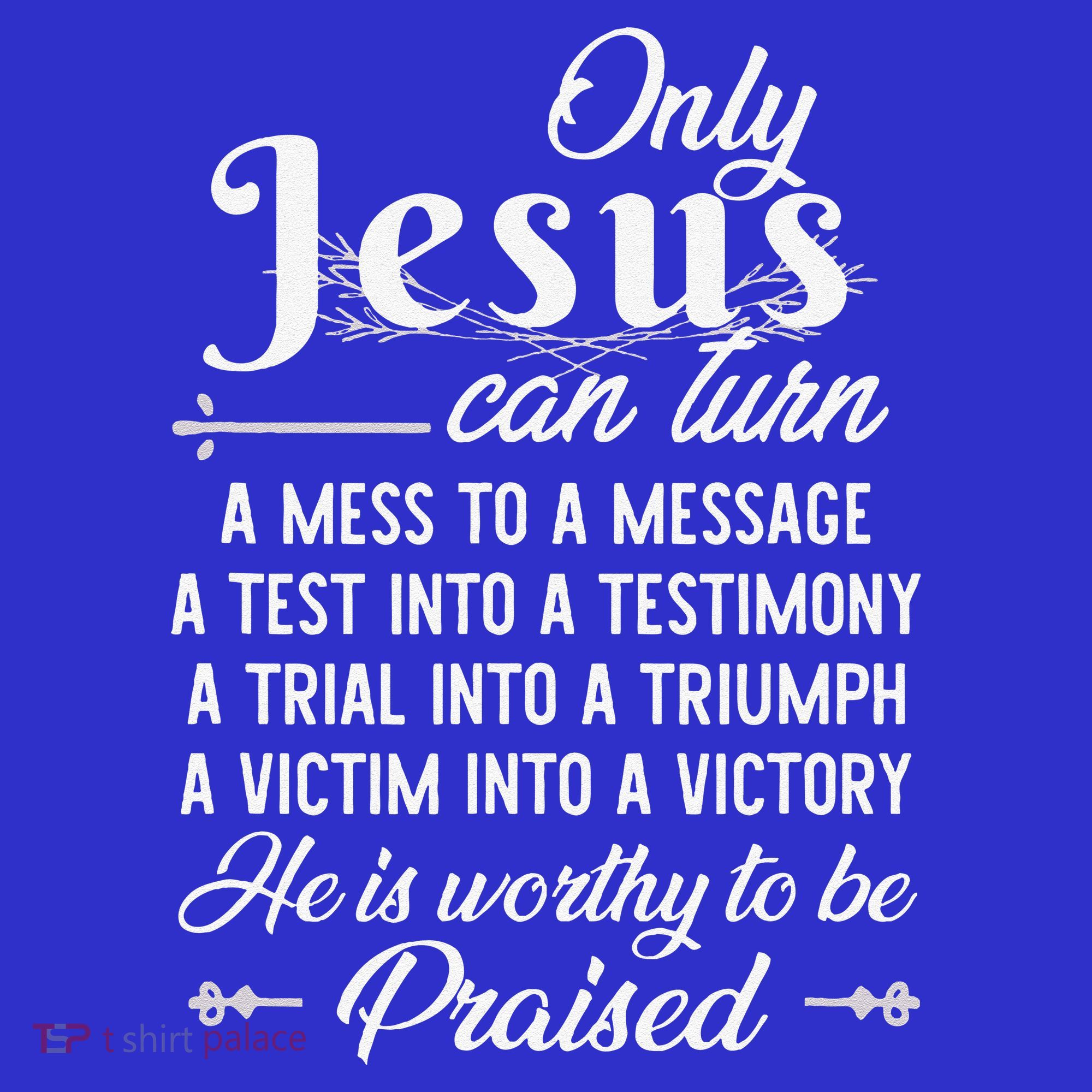 Only Jesus Can Turn Mess To Message Victim To Victory Best Baby Bodysuit