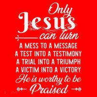 Only Jesus Can Turn Mess To Message Victim To Victory Best Santa Hat thumb 1