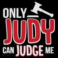 Only Judy Can Judge Me Ornament thumb 1