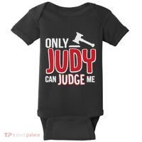 Only Judy Can Judge Me Baby Bodysuit thumb 0