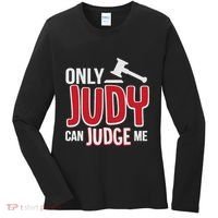 Only Judy Can Judge Me Women's Long Sleeve Shirt thumb 0
