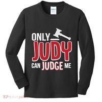 Only Judy Can Judge Me Kids Long Sleeve Shirt thumb 0