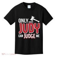 Only Judy Can Judge Me Kids T-Shirt thumb 0