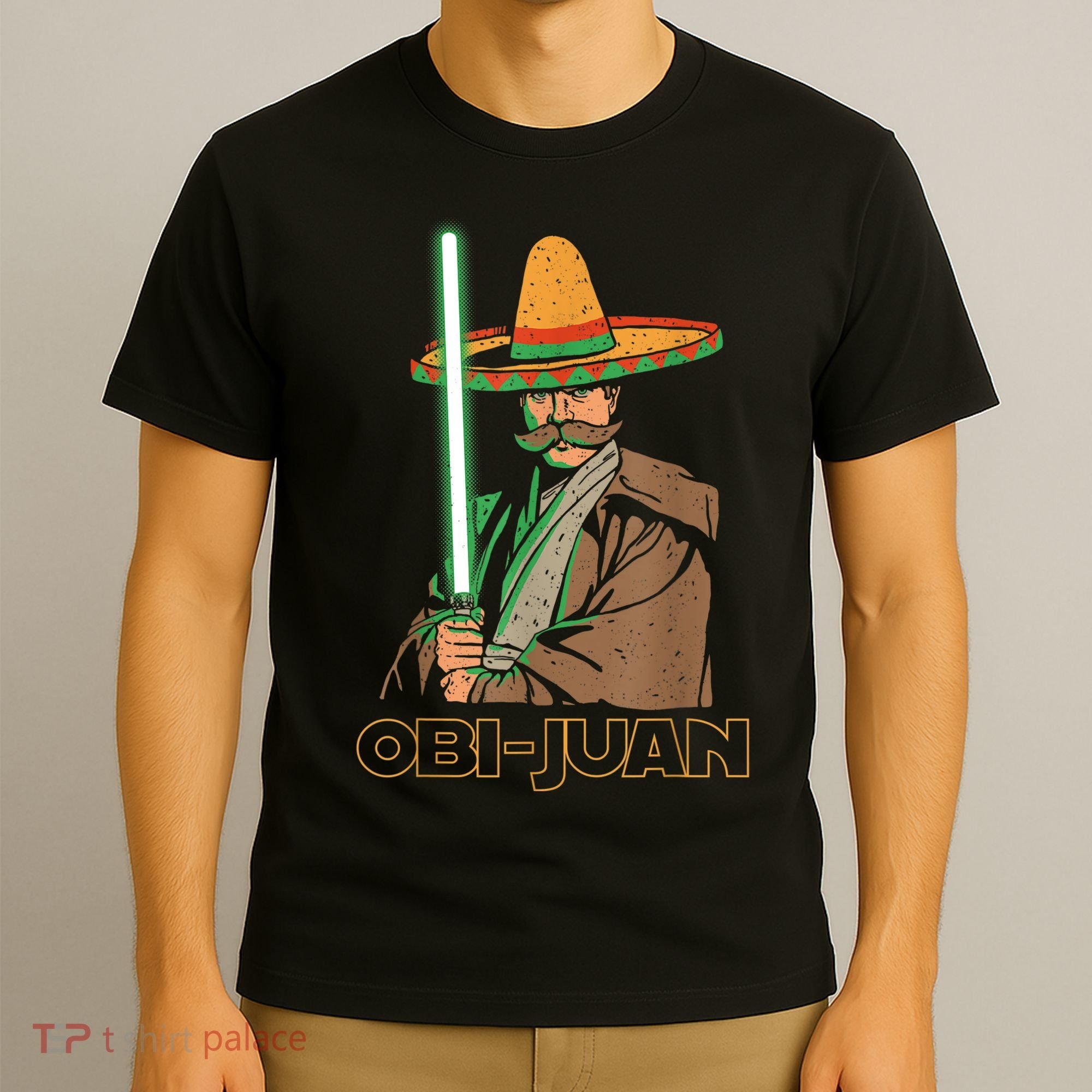 Obi Juan Funny Cinco De Mayo Shirt Mexican Movie Nerd Lover T-Shirt