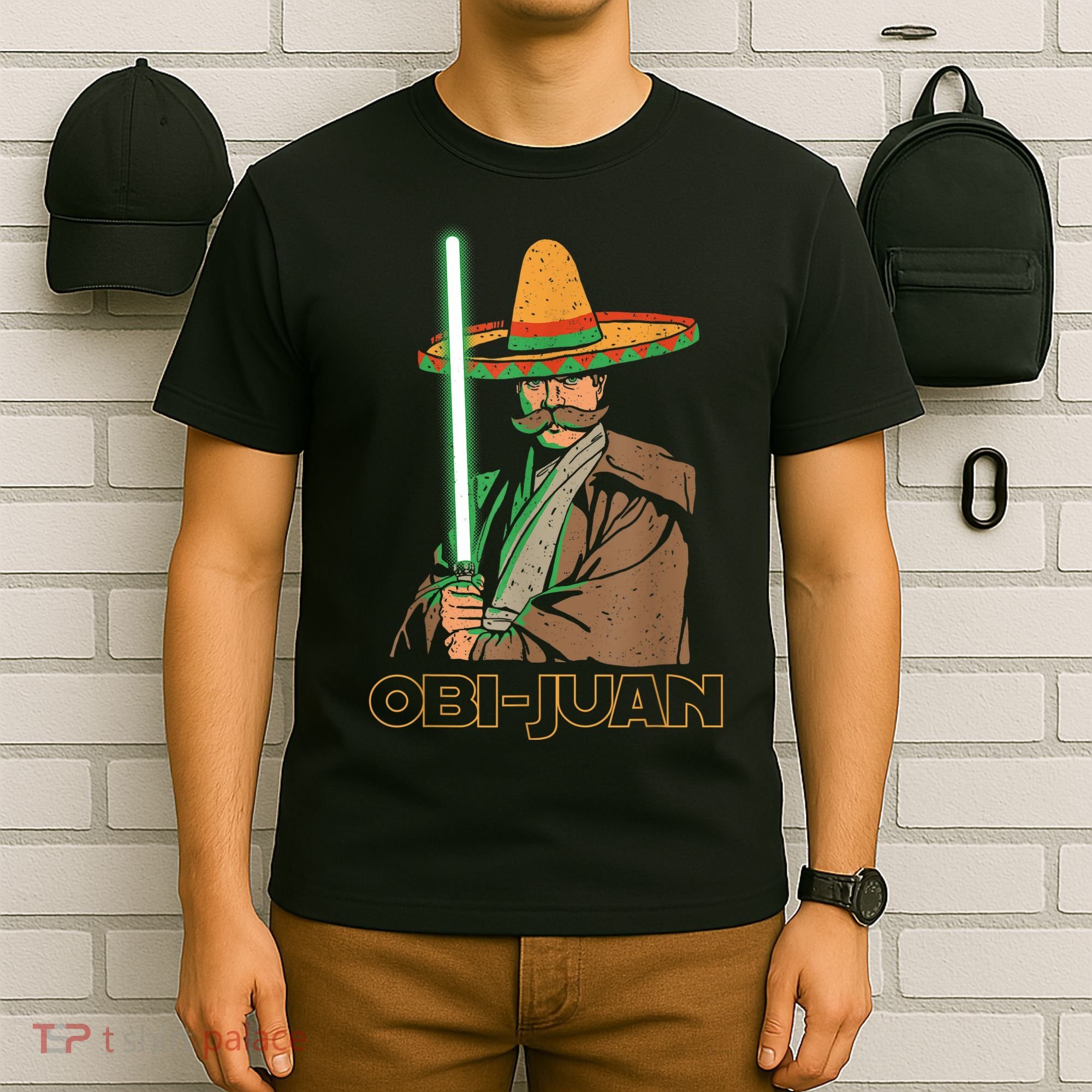 Obi Juan Funny Cinco De Mayo Shirt Mexican Movie Nerd Lover T-Shirt