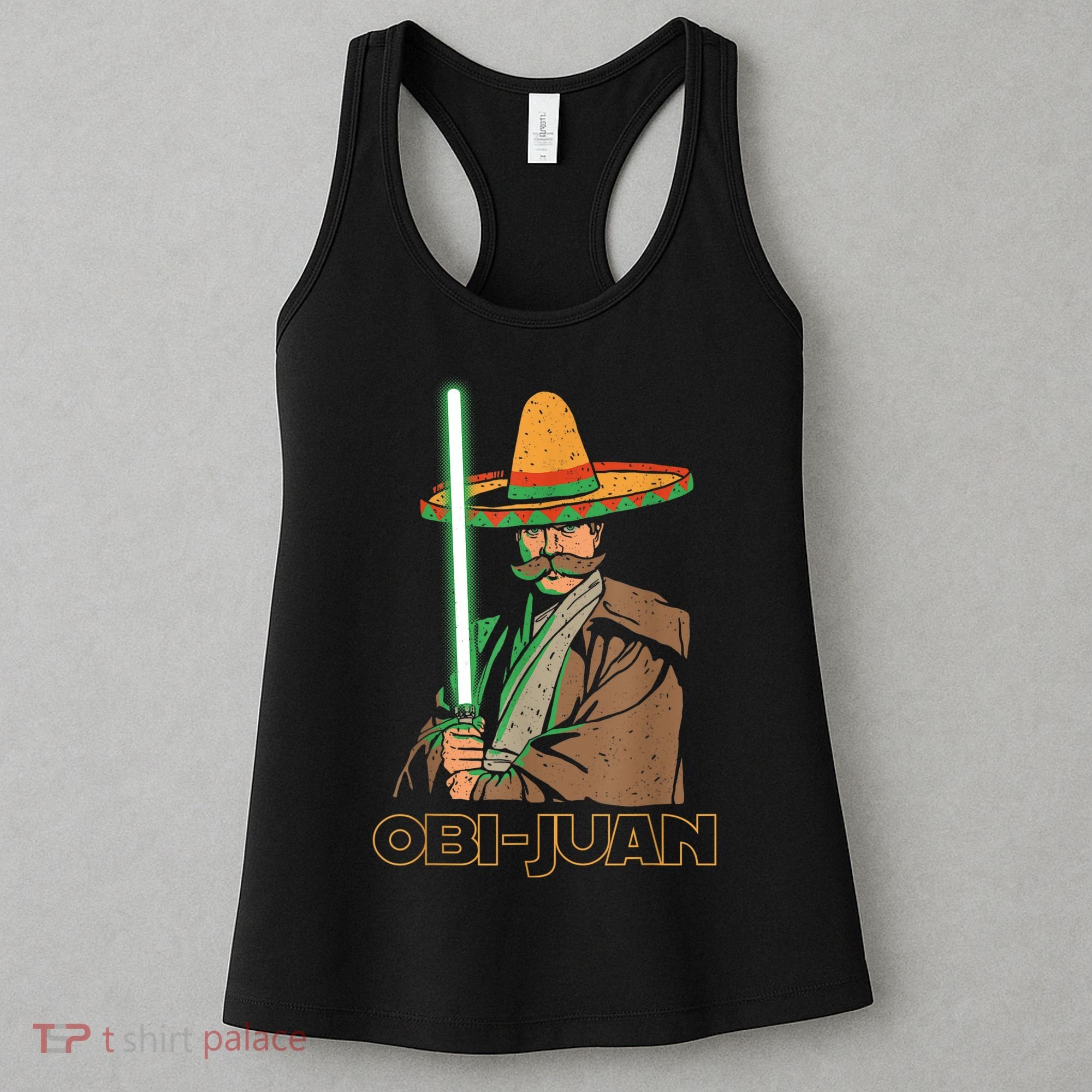 Obi Juan Funny Cinco De Mayo Shirt Mexican Movie Nerd Lover Women's Tank Top
