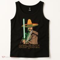 Obi Juan Funny Cinco De Mayo Shirt Mexican Movie Nerd Lover Tank Top thumb 2