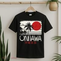 Okinawa Japan Holiday Nihon Nippon Ikigai Retro Vintage T-Shirt thumb 2