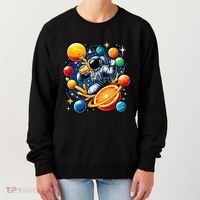 Orange Juice Lover Drinking Orange Juice Women's Sweatshirt thumb 0