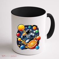 Orange Juice Lover Drinking Orange Juice Coffee Mug thumb 1