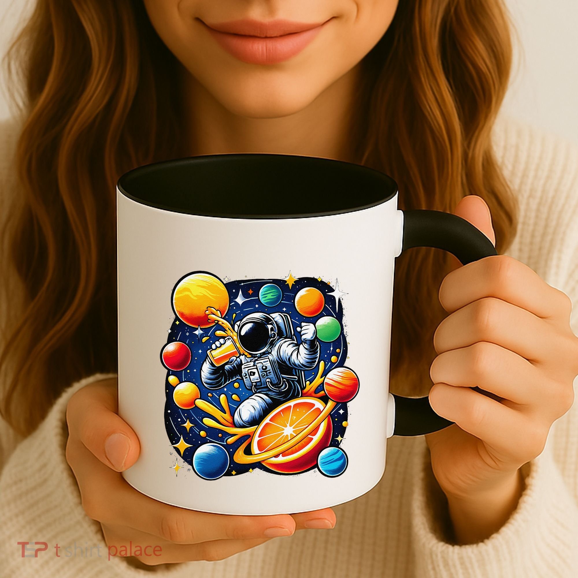 Orange Juice Lover Drinking Orange Juice Coffee Mug