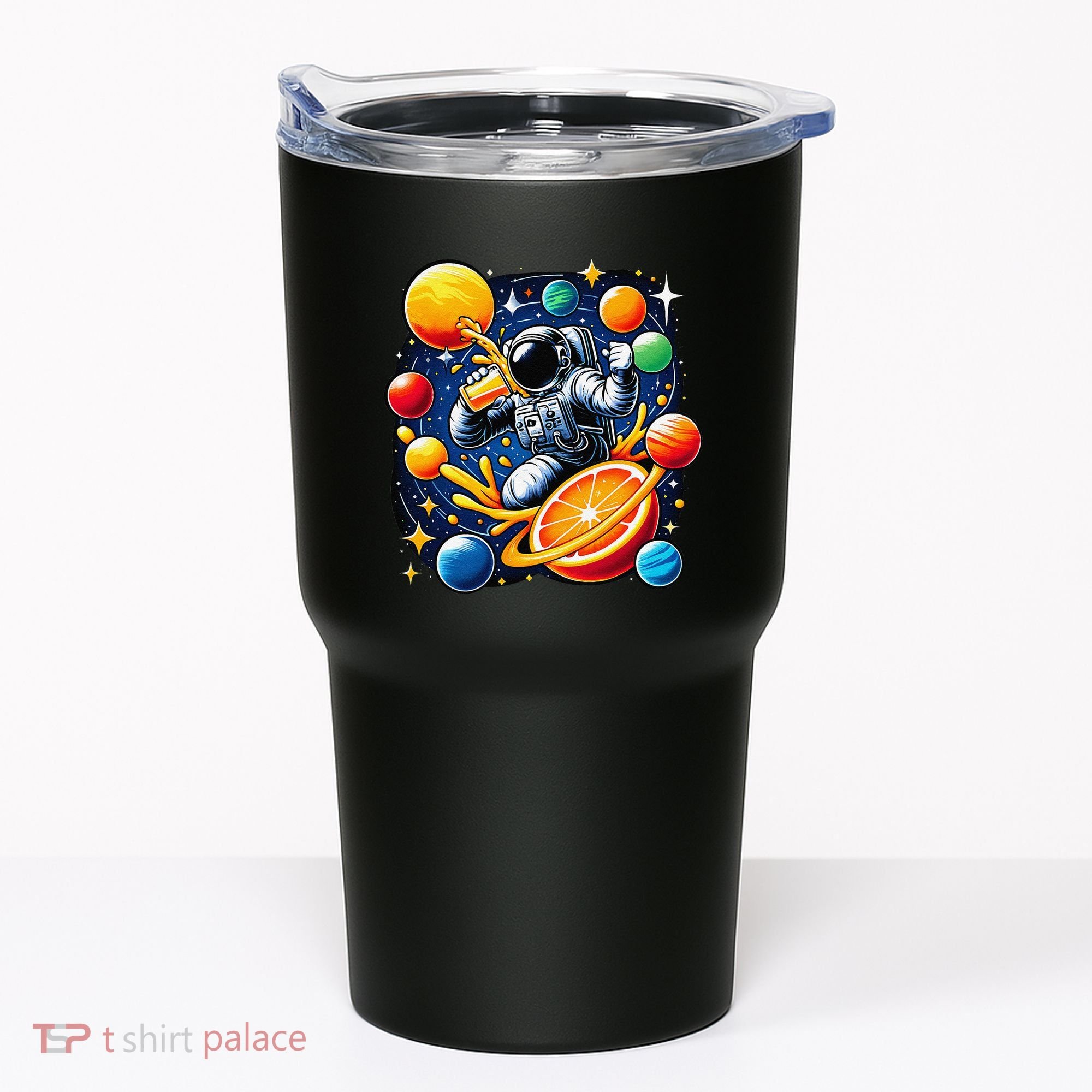 Orange Juice Lover Drinking Orange Juice Tumbler