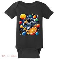 Orange Juice Lover Drinking Orange Juice Baby Bodysuit thumb 0