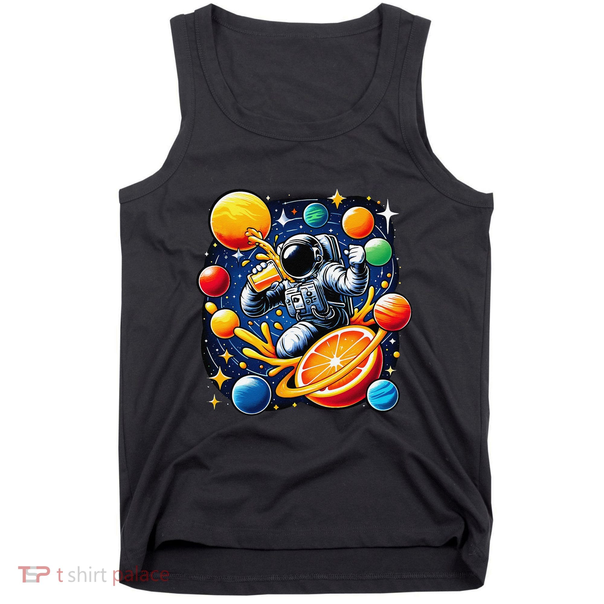 Orange Juice Lover Drinking Orange Juice Tank Top