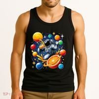 Orange Juice Lover Drinking Orange Juice Tank Top thumb 3