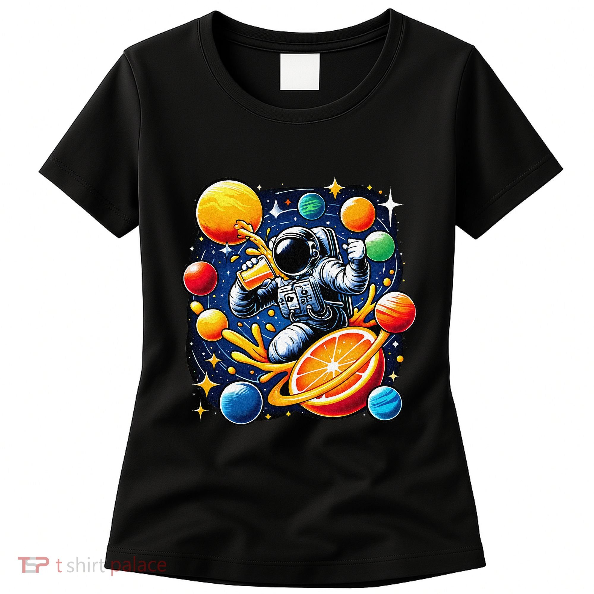 Orange Juice Lover Drinking Orange Juice Women's T-Shirt