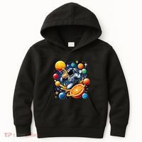 Orange Juice Lover Drinking Orange Juice Kids Hoodie thumb 0