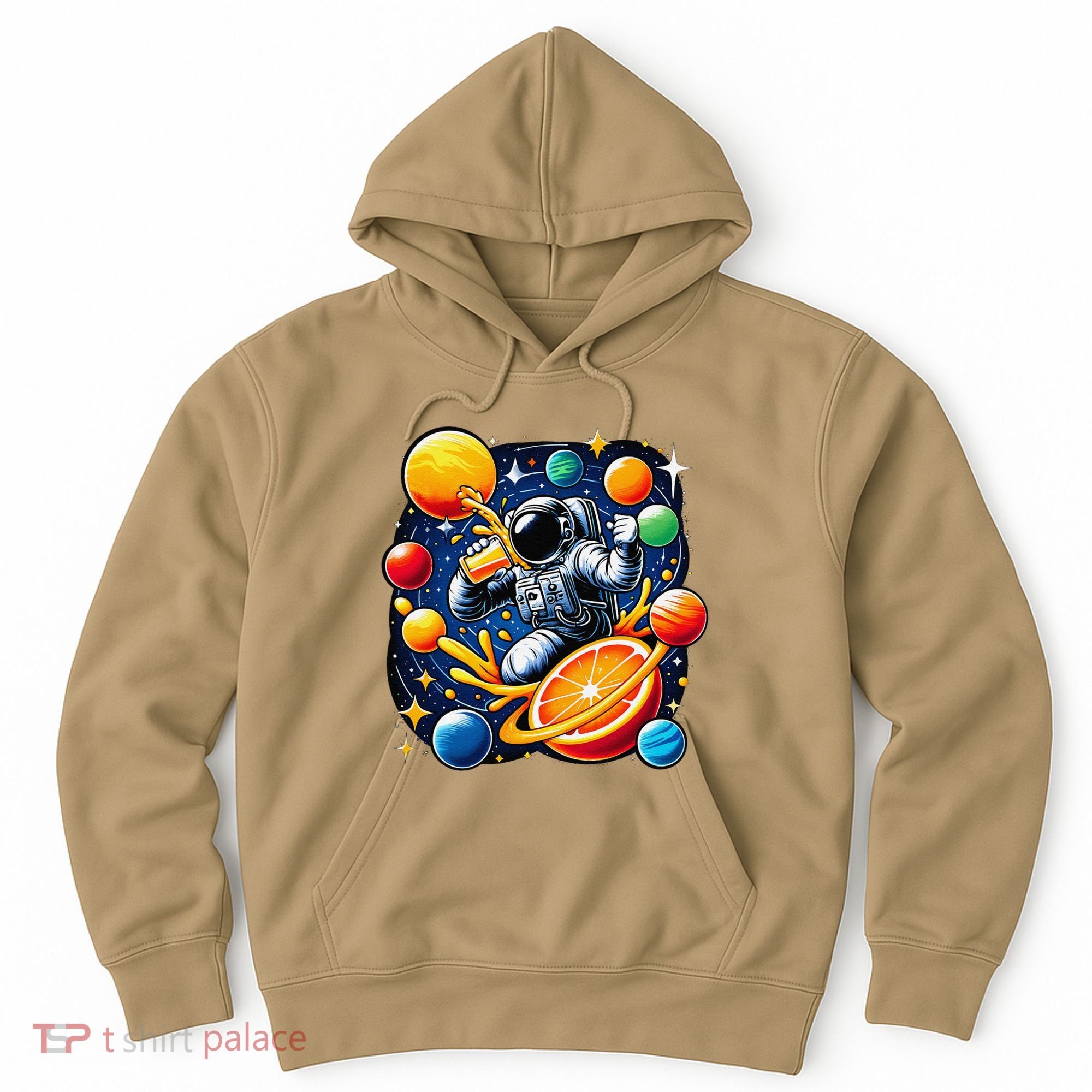 Orange Juice Lover Drinking Orange Juice Hoodie