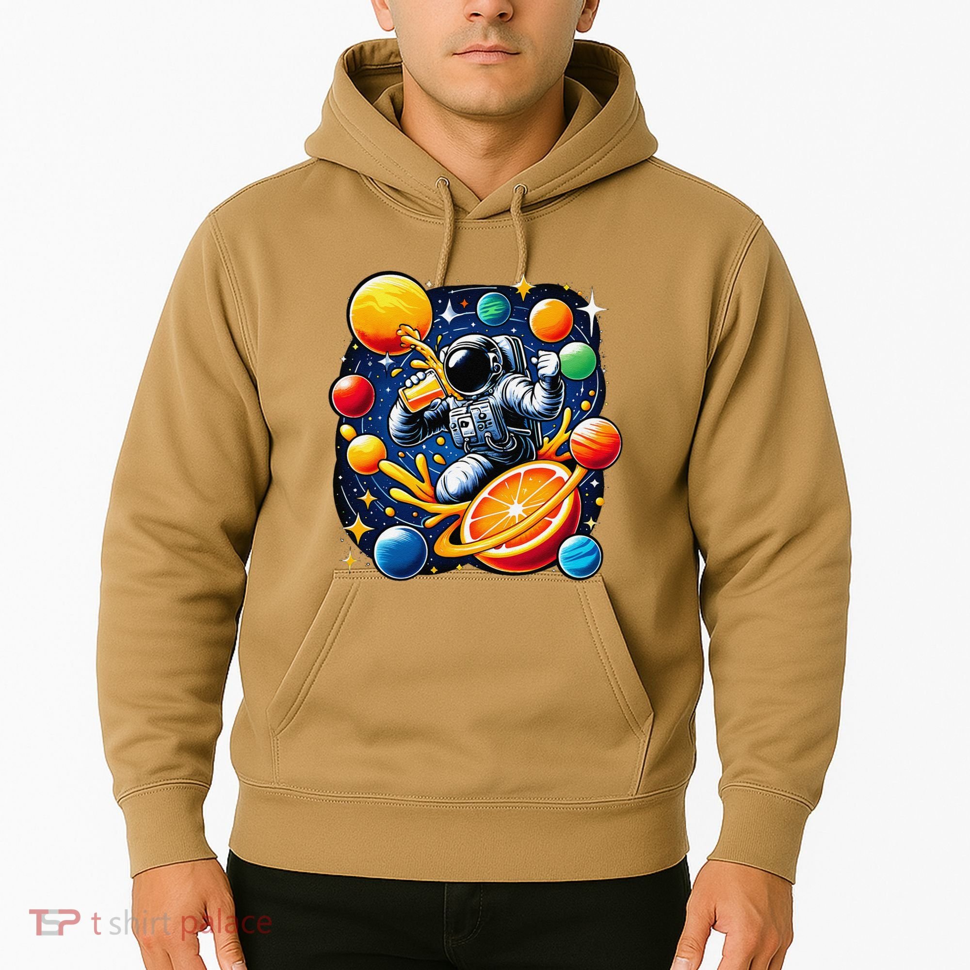 Orange Juice Lover Drinking Orange Juice Hoodie