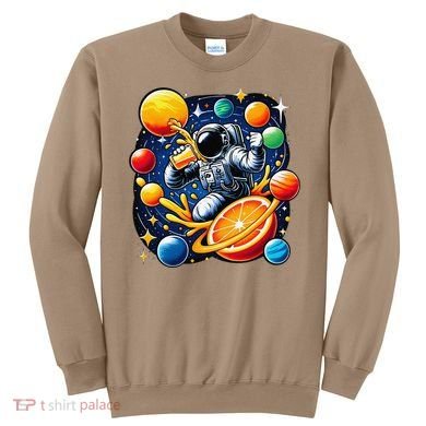 Orange Juice Lover Drinking Orange Juice Sweatshirt