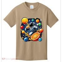 Orange Juice Lover Drinking Orange Juice Kids T-Shirt thumb 0