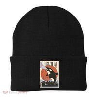 Orcazilla Japanese Poster Orca Beanie thumb 0