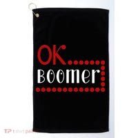 Ok Boomer Golf Towel thumb 0