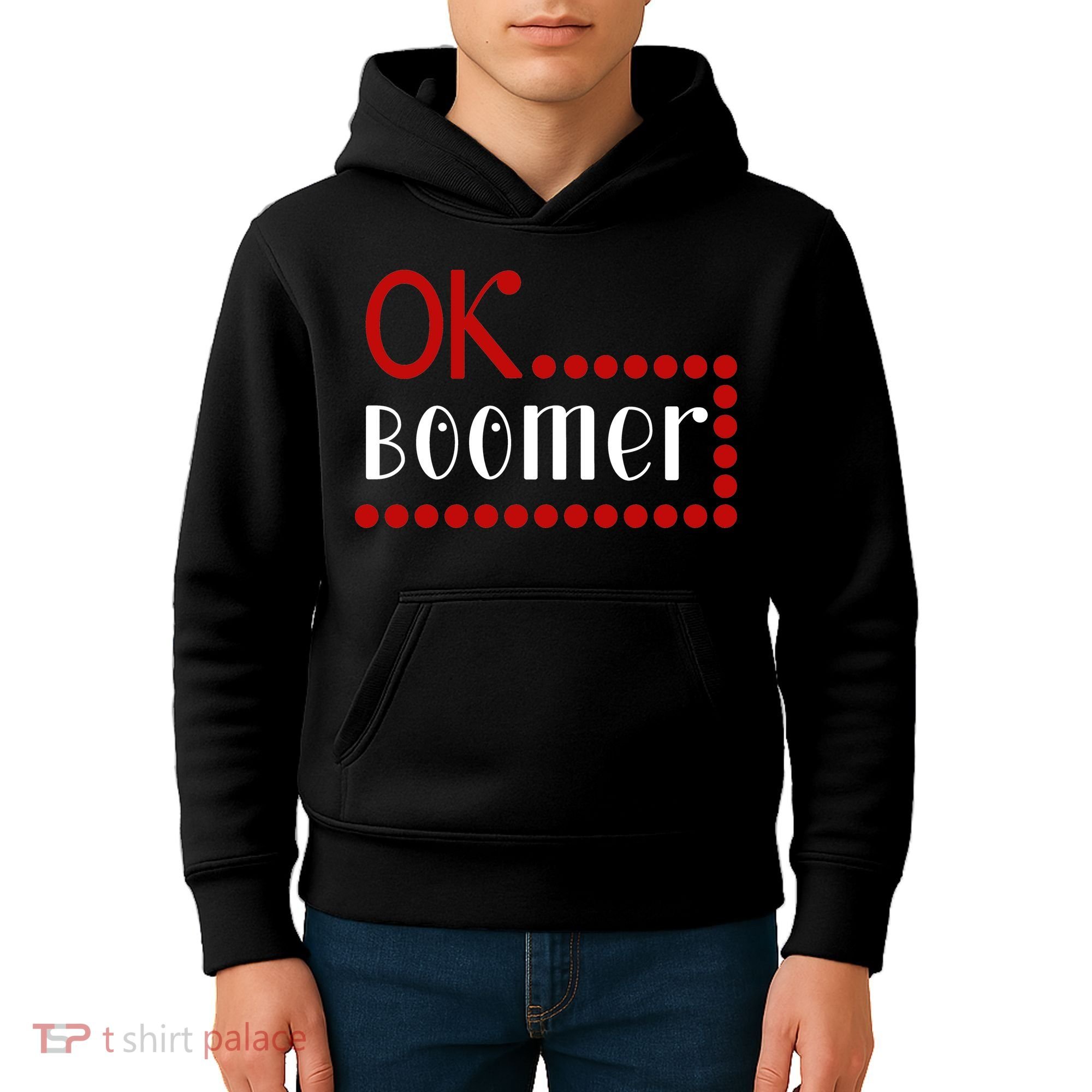 Ok Boomer Kids Hoodie