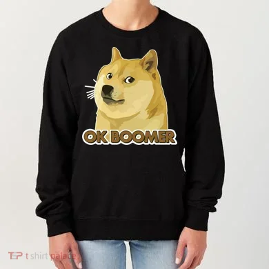 Ok Boomer Doge Women's Sweatshirt