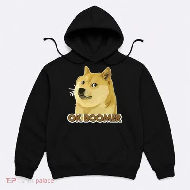 Ok Boomer Doge Hoodie
