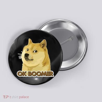 Ok Boomer Doge Button