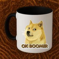 Ok Boomer Doge Coffee Mug thumb 2