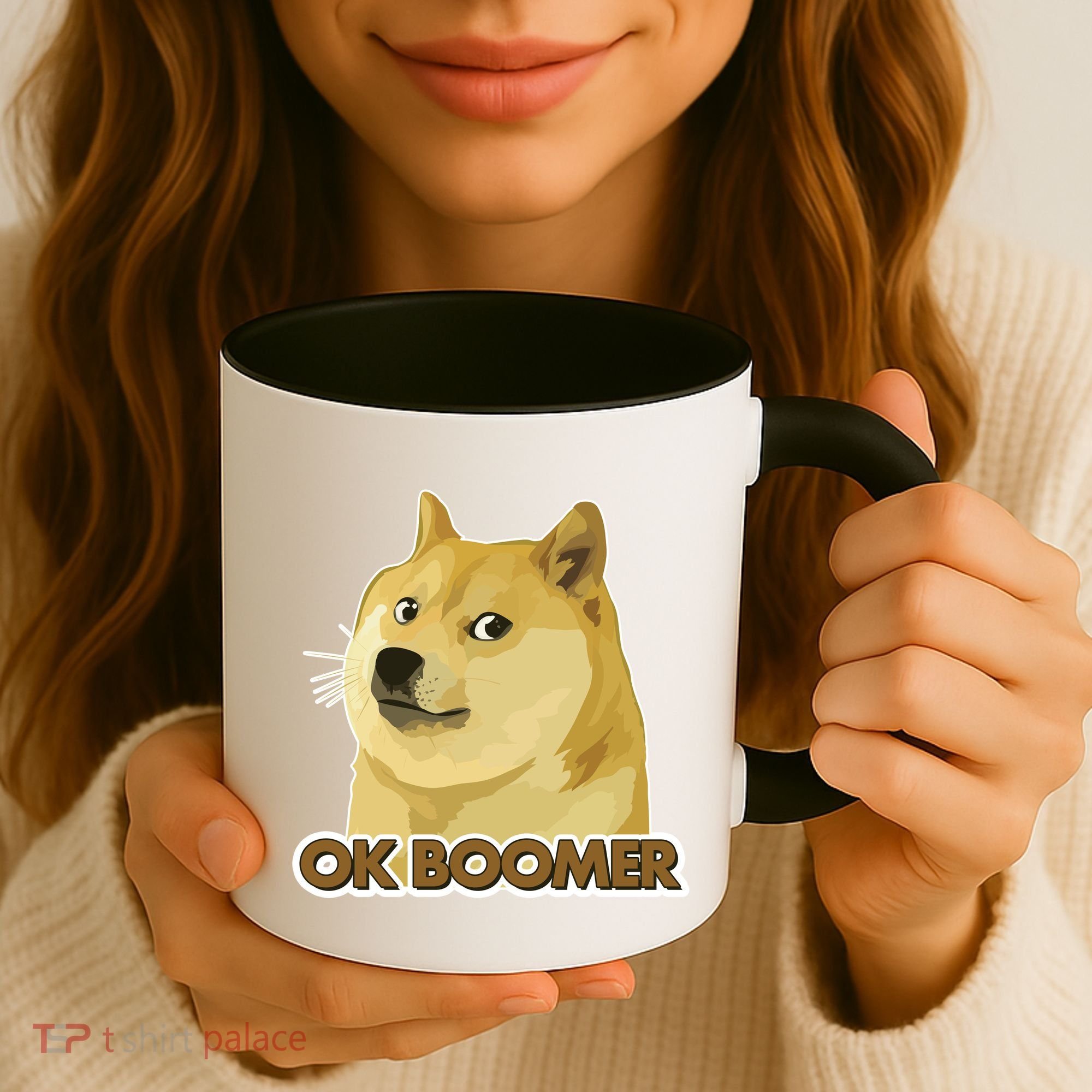 Ok Boomer Doge Coffee Mug