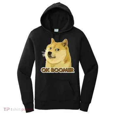 Ok Boomer Doge Women's Hoodie