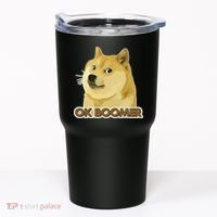 Ok Boomer Doge Tumbler thumb 0
