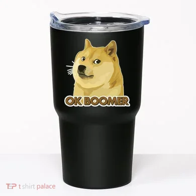 Ok Boomer Doge Tumbler