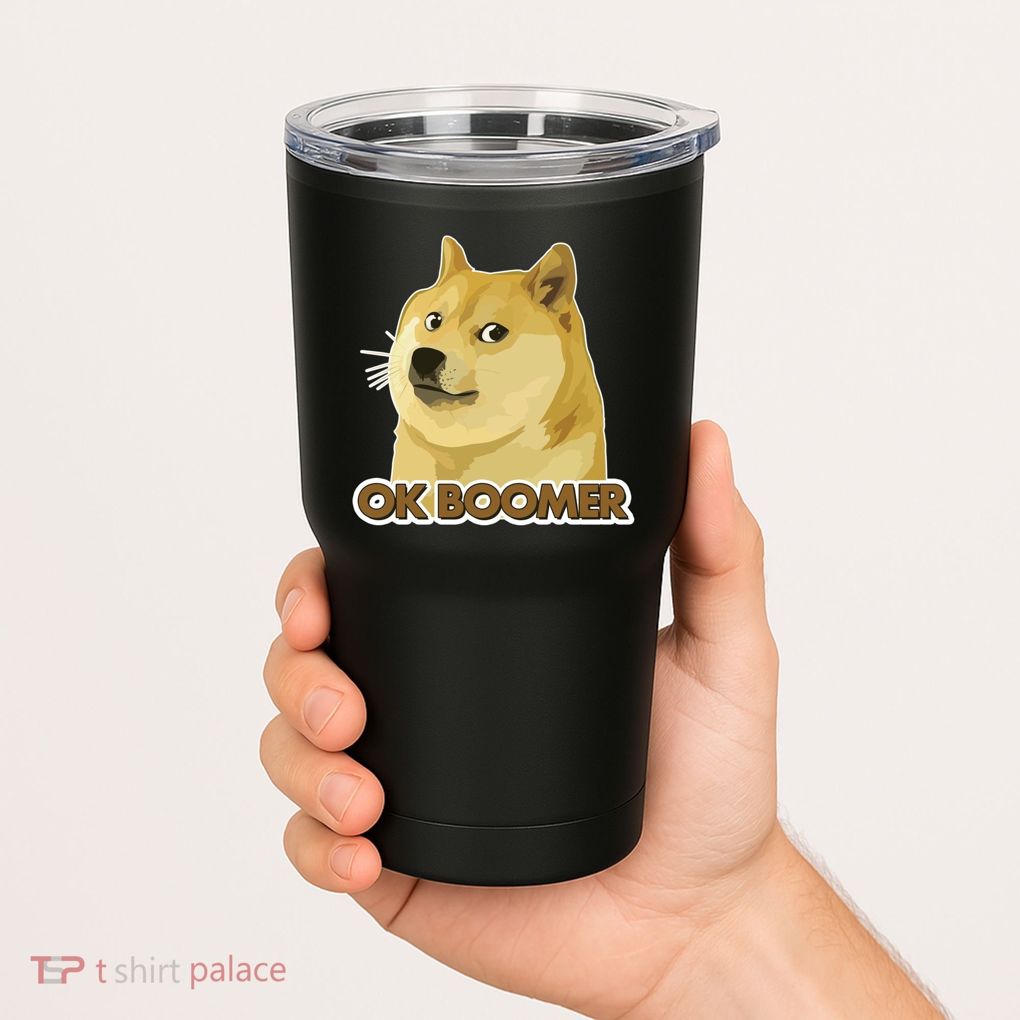 Ok Boomer Doge Tumbler