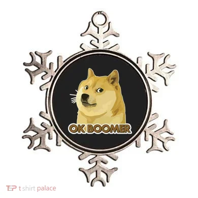 Ok Boomer Doge Ornament