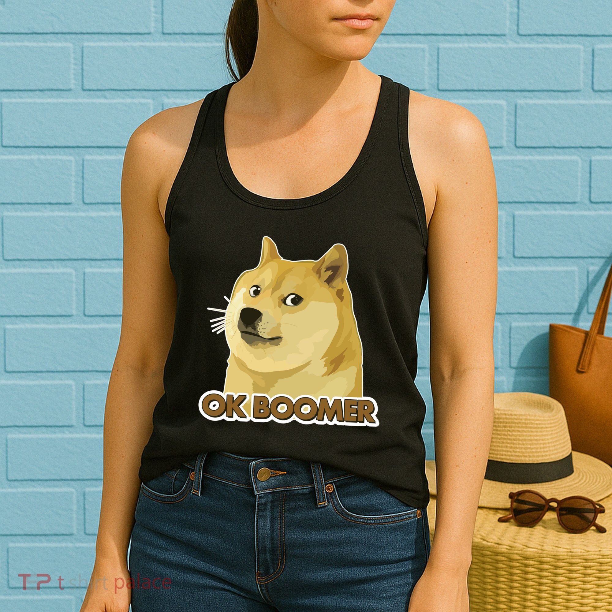 Ok Boomer Doge Women's Tank Top